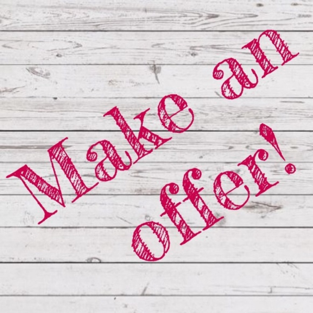 Love the item, but not the price?  MAKE AN OFFER!!